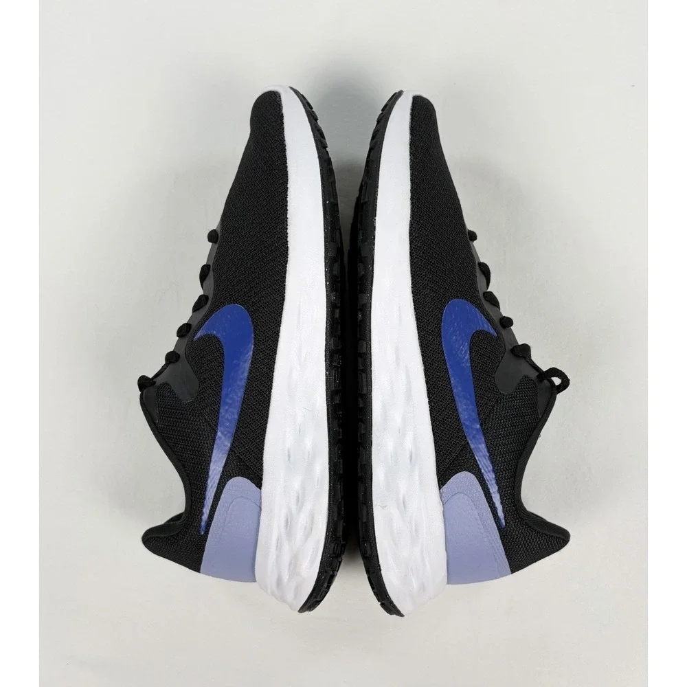 Nike Revolution 6 Next Nature Black Lapis Blue Women's Running Shoes Size 8.5